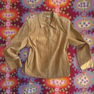 Vintage Y2K suede jacket